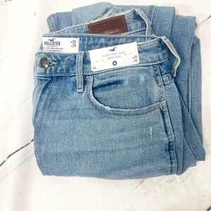Hollister Women's High Rise Jeans - Light Blue Denim